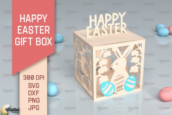 Create Stunning Easter Crafts with 3D Paper Gift Boxes